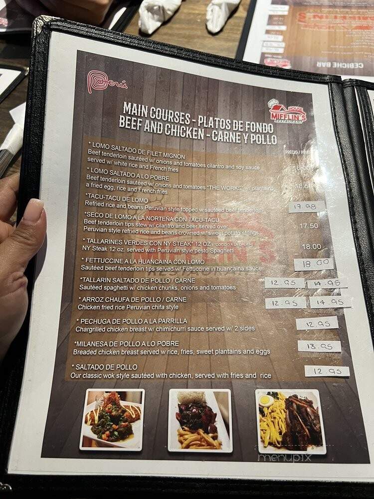 Mifflin's House - Athens, GA menu_pic