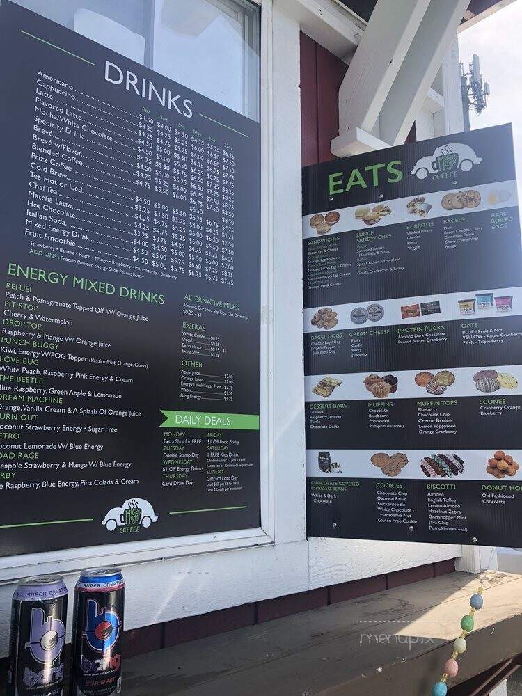 Mighty Mugs Coffee - Issaquah, WA menu_pic