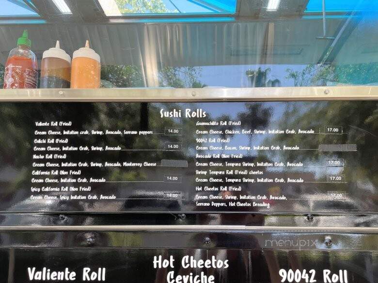 Miguels Mariscos Y Sushi - Highland Park, CA menu_pic