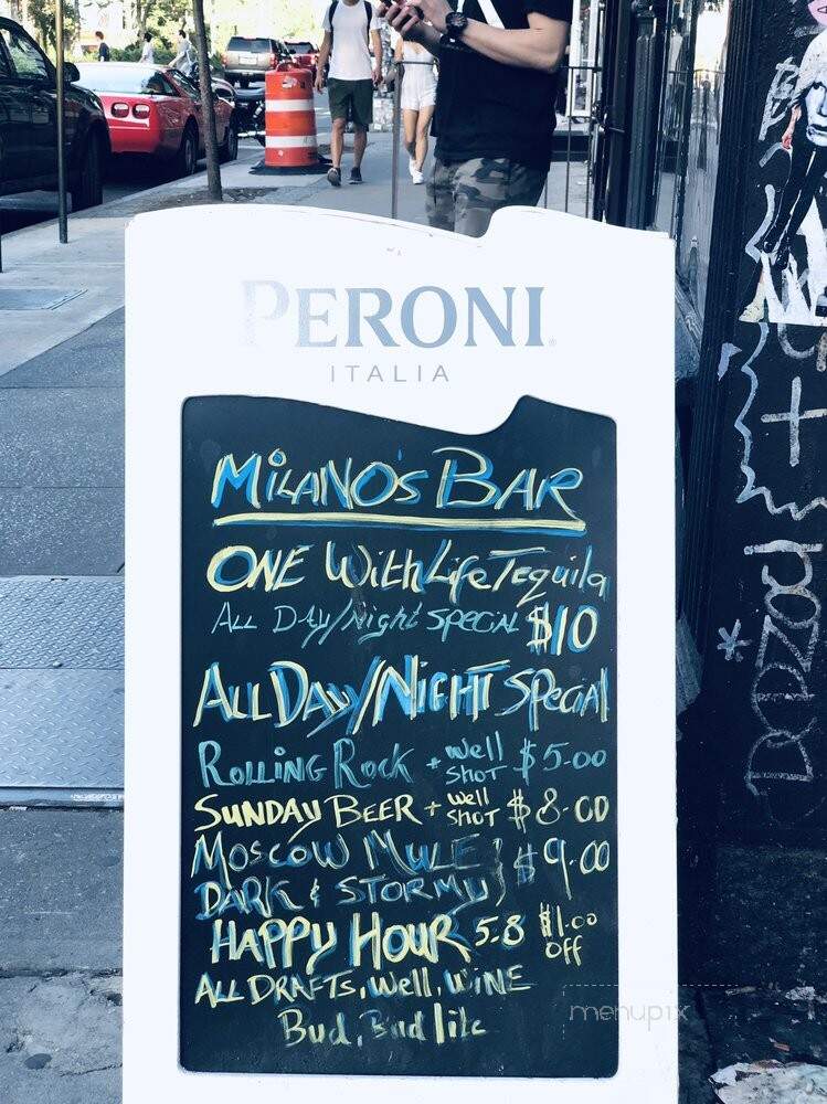 Milano's Bar - New York, NY