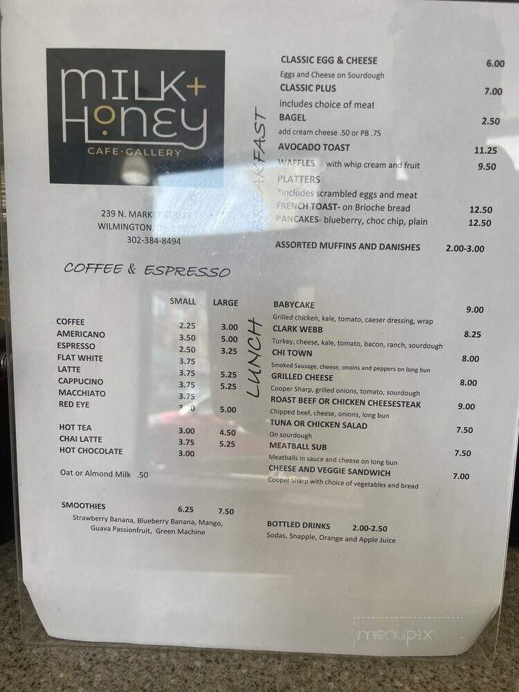 Milk & Honey Coffeehouses - Wilmington, DE