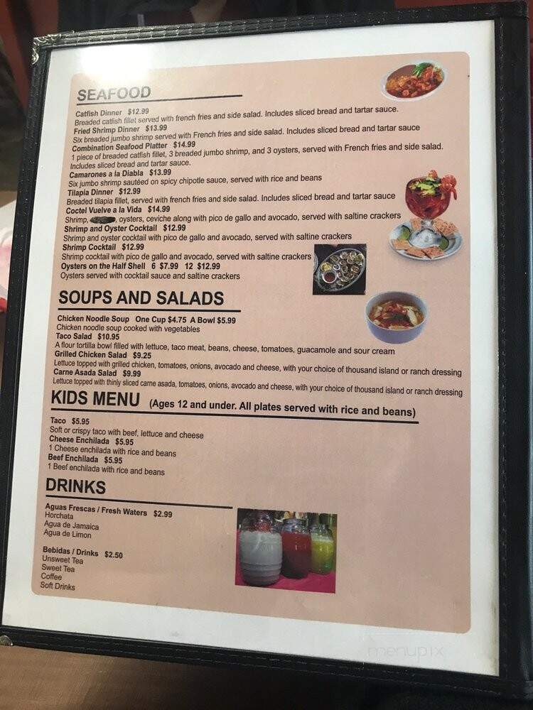 Millo's Mexican Restaurant - Forest Hill, TX menu_pic