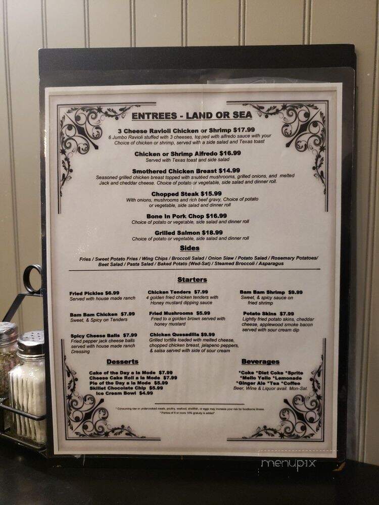 The Orchard Cafe - Manning, SC menu_pic