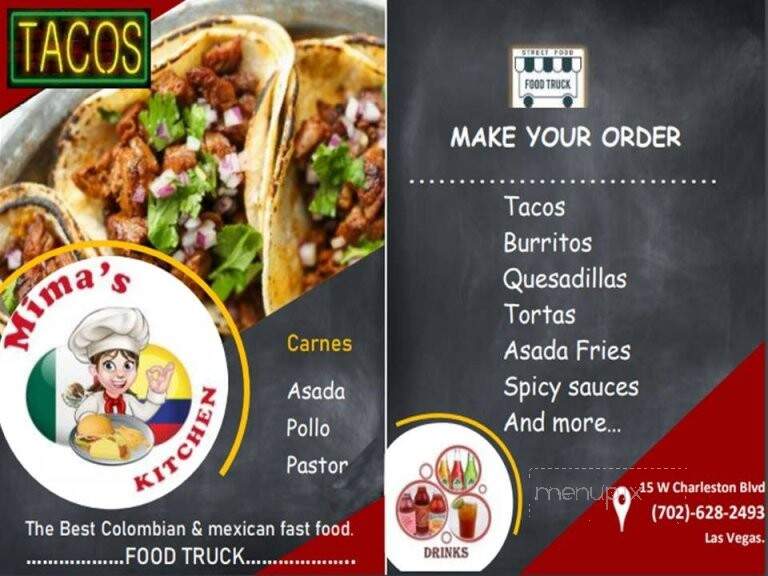 Mima's Kitchen - Las Vegas, NV menu_pic