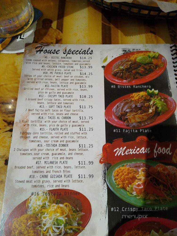 Taqueria Mi Pueblo - Bartlett, TX menu_pic
