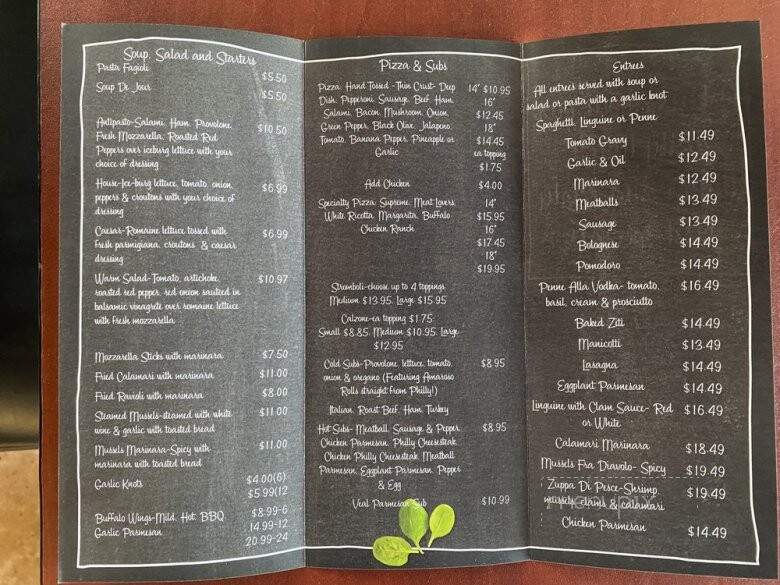 Miraglia's - Port St. Lucie, FL menu_pic