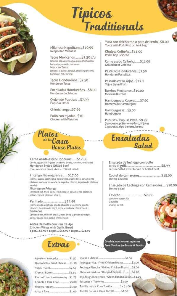 Mi Rinconcito Latino - Kenner, LA menu_pic