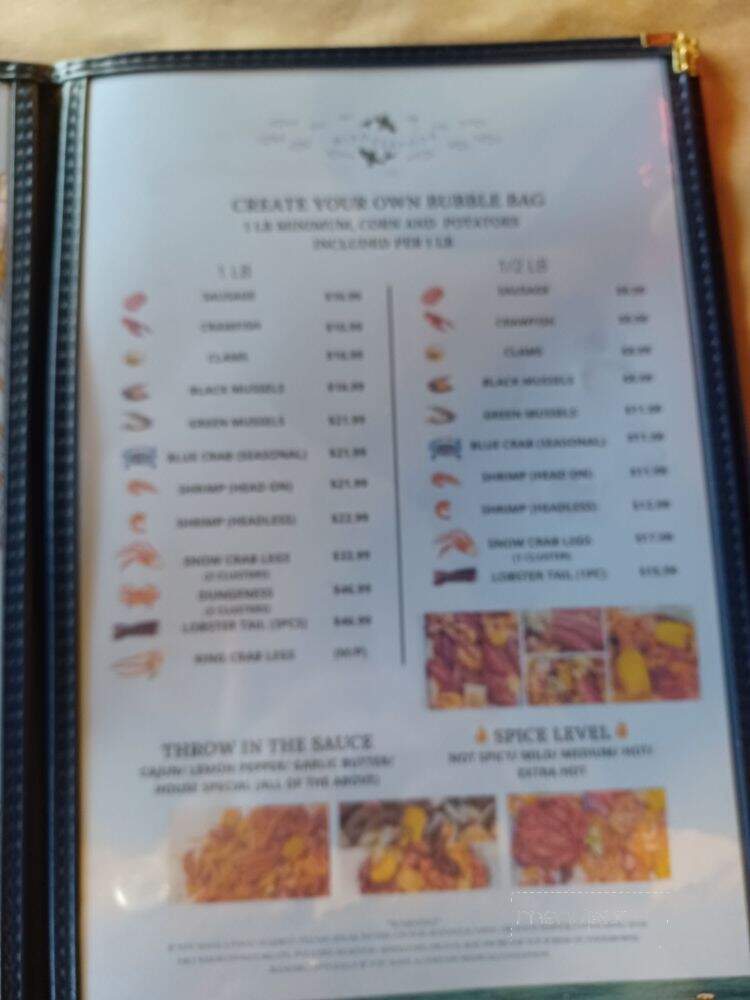 Miso Seafood - Gulf Shores, AL menu_pic