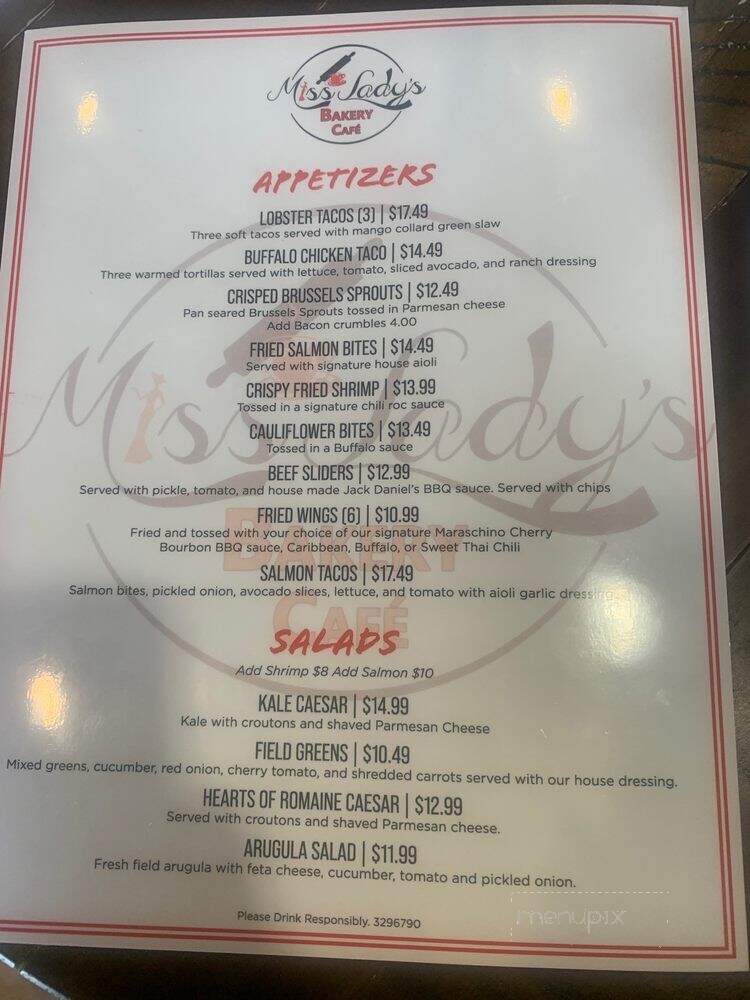 Miss Lady's Bakery Cafe - Randallstown, MD