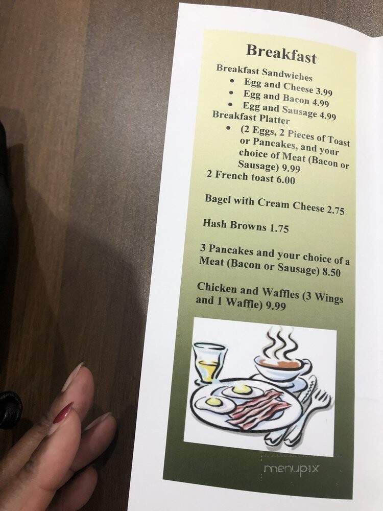Miss Yvonne's Reataurant - Edgewater, MD menu_pic