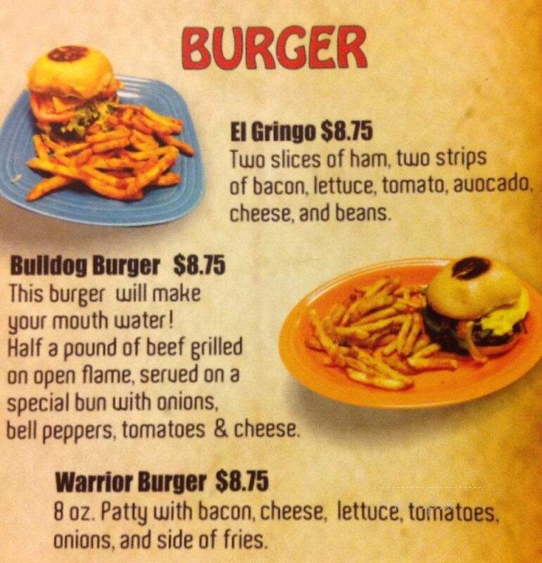 Mi Toro - Corinth, MS menu_pic
