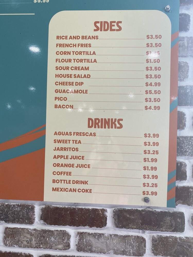 Mix Tacos - Moncks Corner, SC menu_pic
