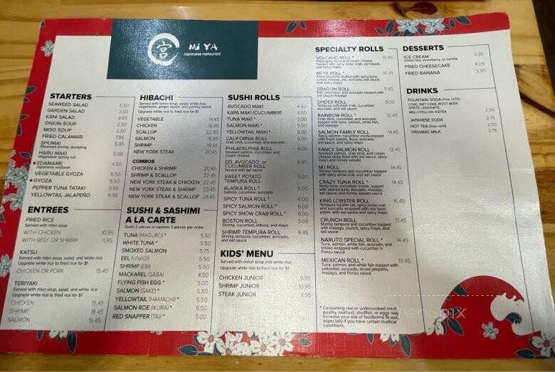 Miya Japanese bistro - Winona, MN