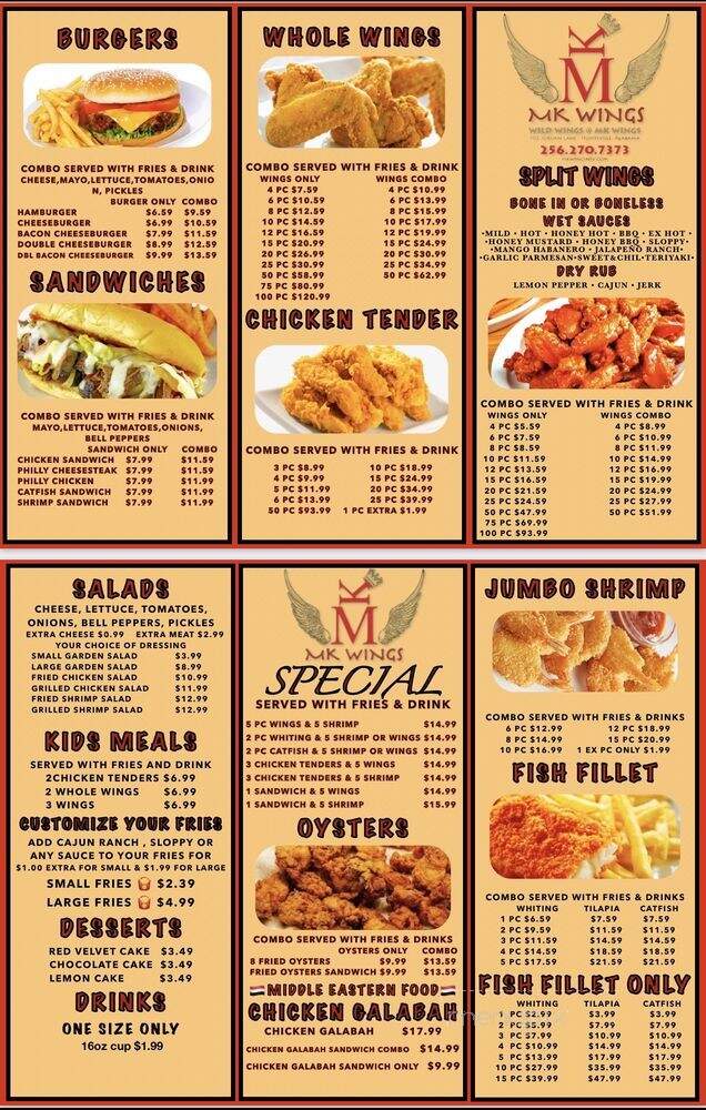 Wings to go menu huntsville al deals