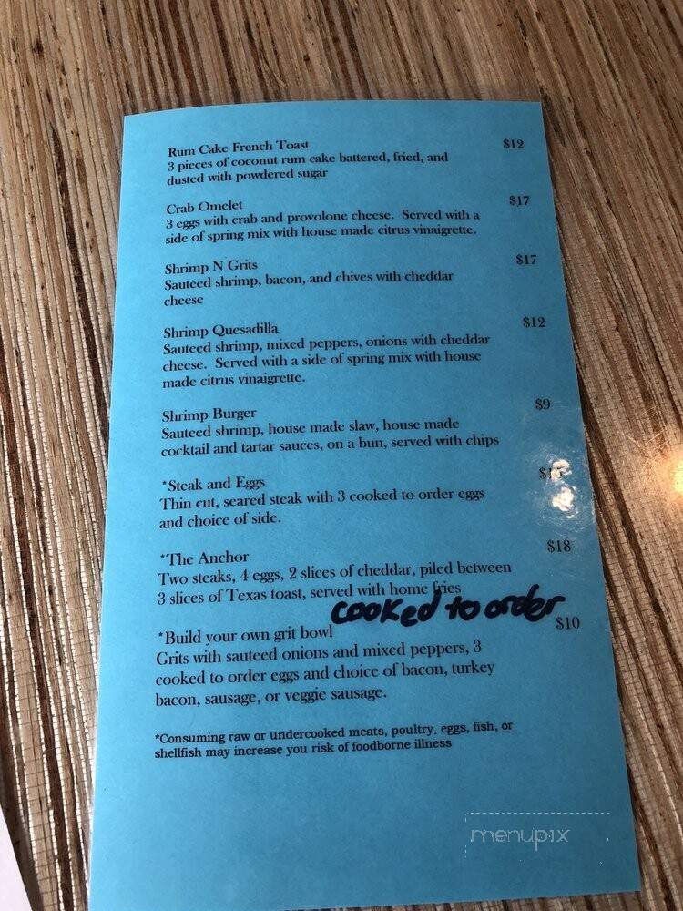 Molly's Community Cafe - Greenville, NC menu_pic