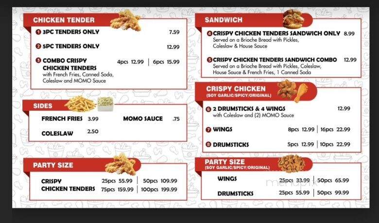 Momo Hotdog - Las Vegas, NV menu_pic
