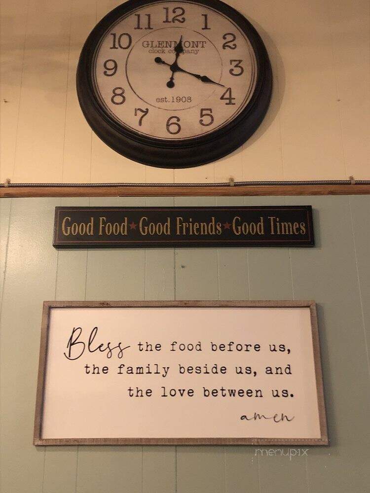 Monrovia Family Restaurant - Monrovia, IN menu_pic