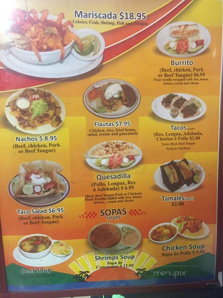 MonteCristo - Everett, MA menu_pic