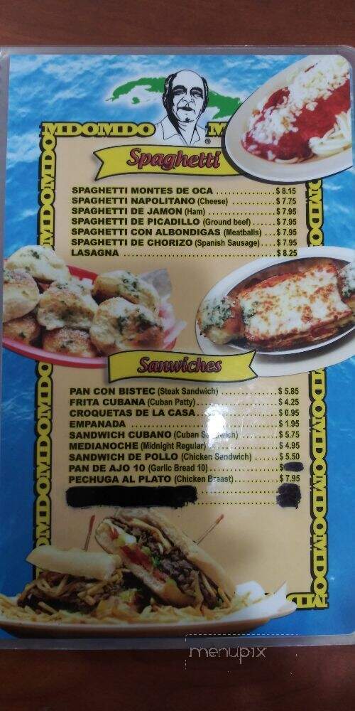 Montes De Oca Pizzeria - Hialeah, FL menu_pic