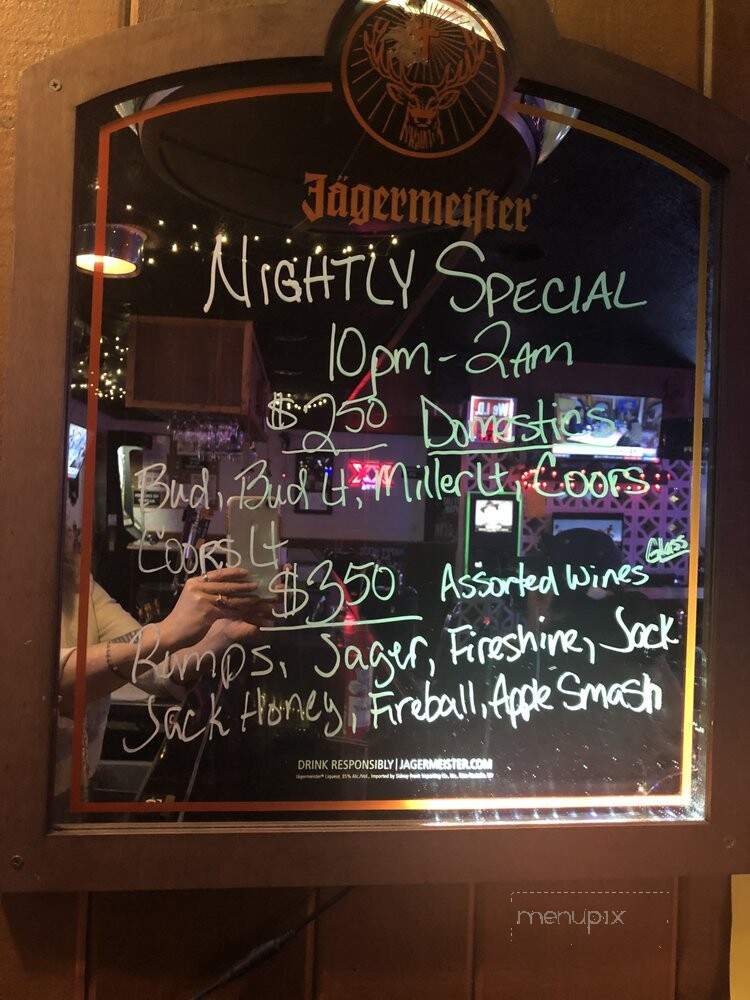 Montrae Lounge - El Paso, TX menu_pic