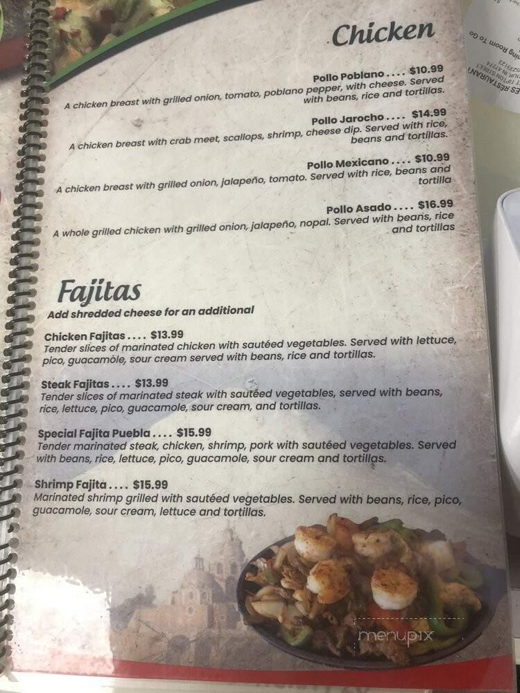 Morales Mexican Restaurant - Seymour, IN menu_pic