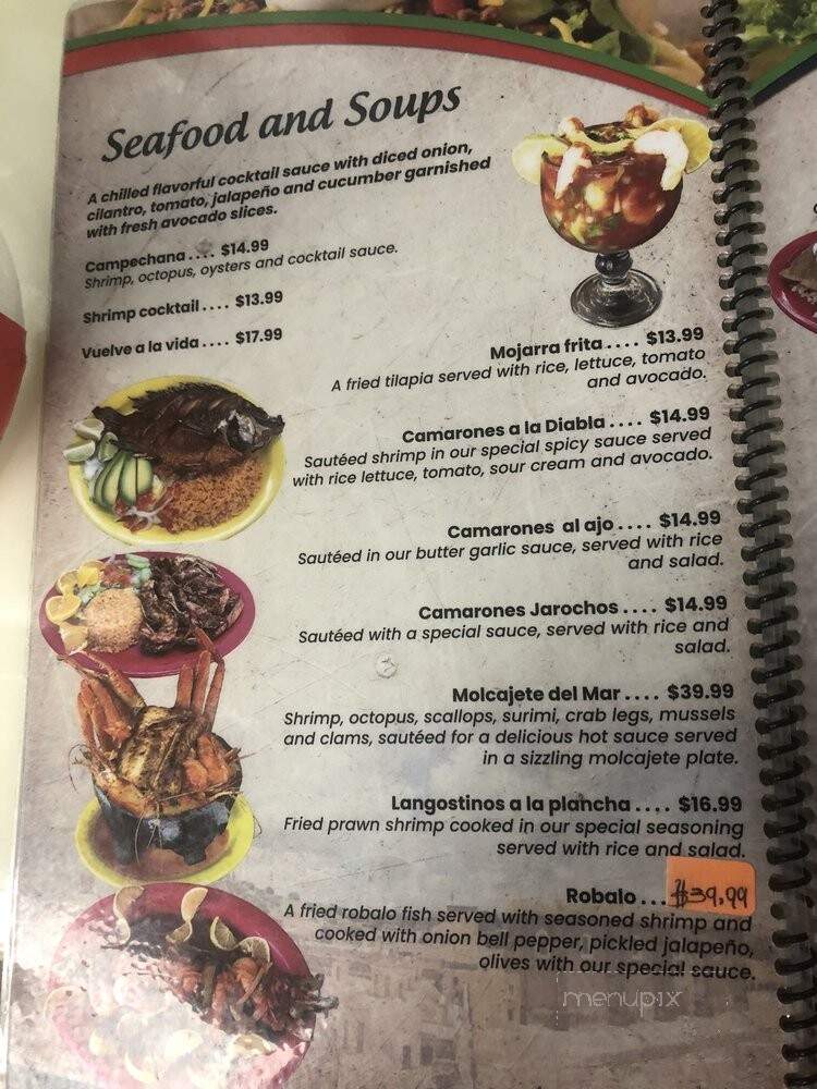 Morales Mexican Restaurant - Seymour, IN menu_pic