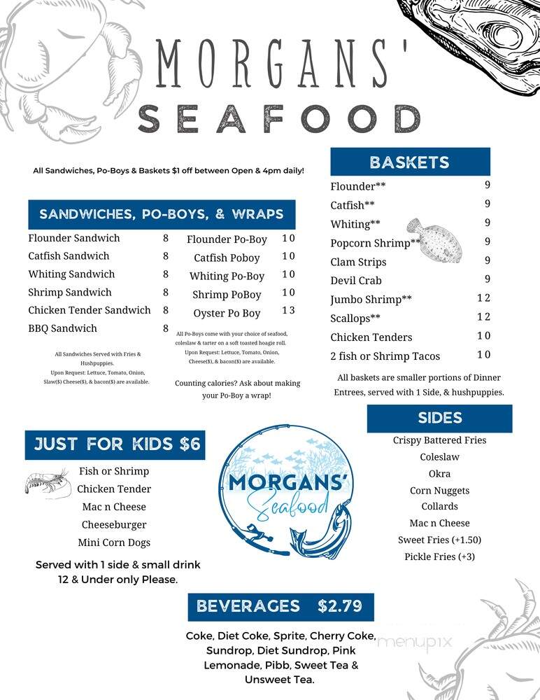 Morgans' Seafood Ogden - Wilmington, NC