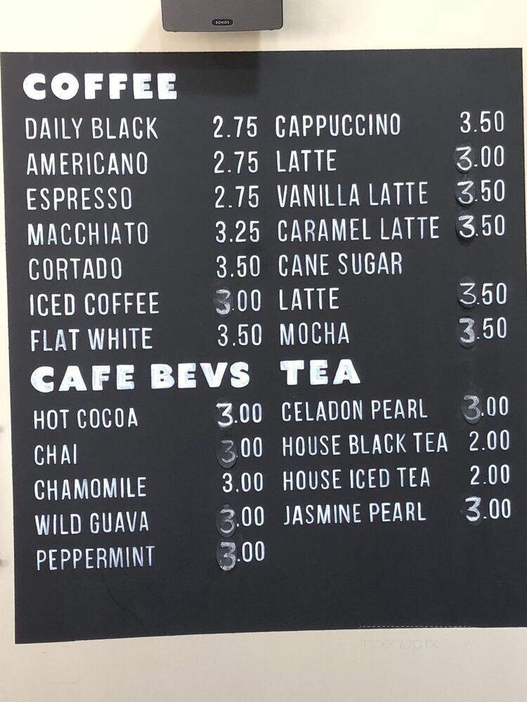 Morning Donut Cafe - Houston, TX menu_pic