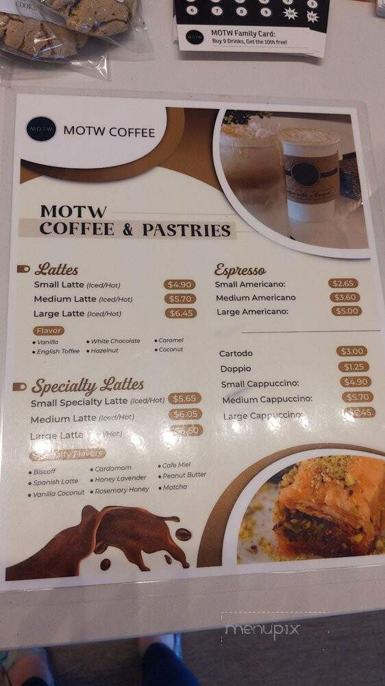 MOTW Coffee & Pastries - Indianapolis, IN