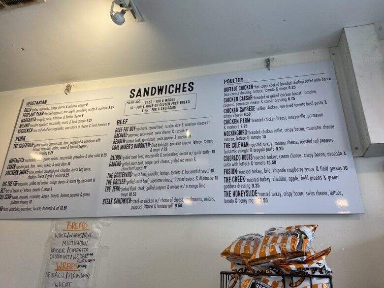 Mozzo Deli - Charleston, SC menu_pic