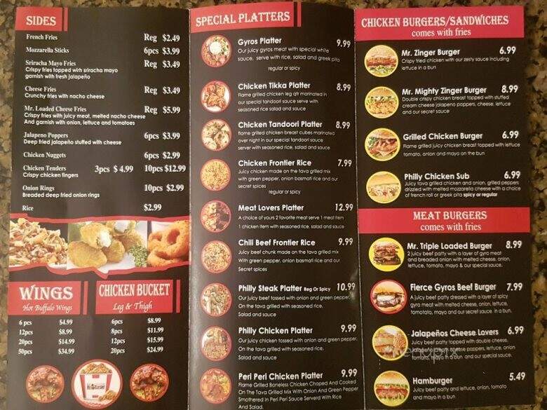 Mr Burger - Bolingbrook, IL menu_pic