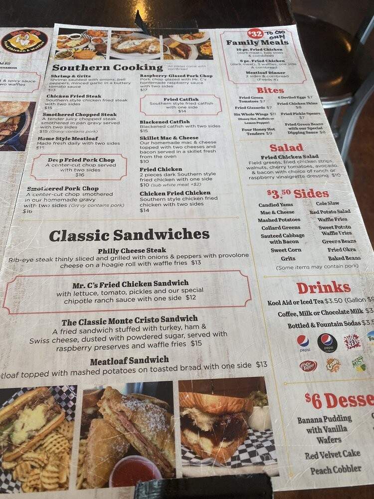 Mr. C's Fried Chicken & Waffles - San Antonio, TX
