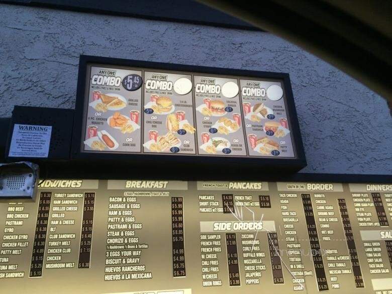 Pete's Burgers - South Gate, CA menu_pic