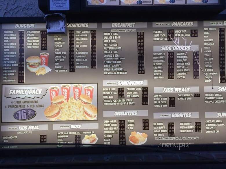 Pete's Burgers - South Gate, CA menu_pic