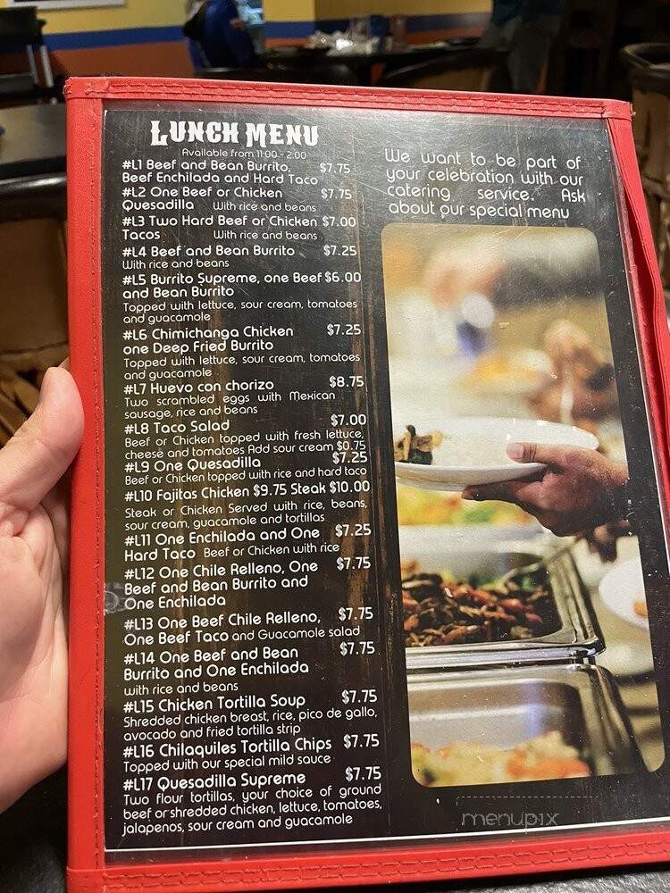 Mr Taco's - Jemison, AL menu_pic