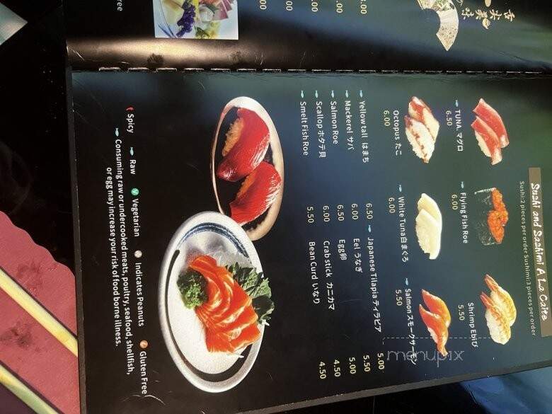 Mr Tea Asian Bistro - Asheville, NC menu_pic