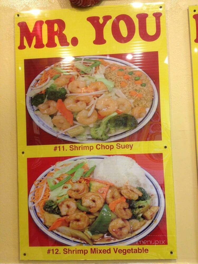 Mr You Chinese Food - Riverside, CA