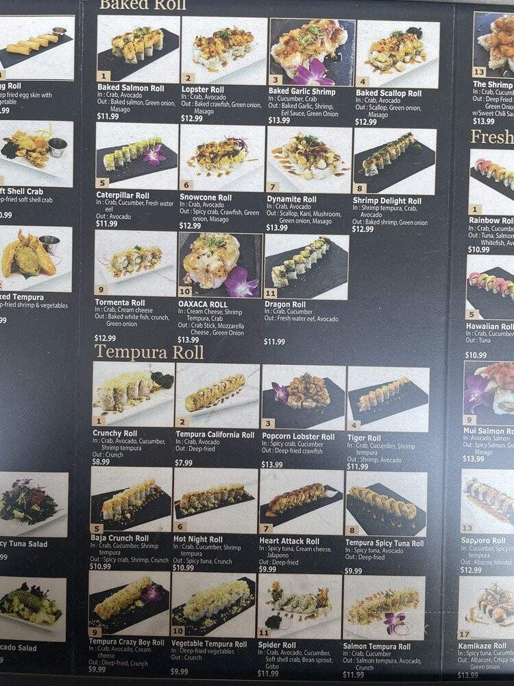 Mui Sushi - Bell Gardens, CA menu_pic
