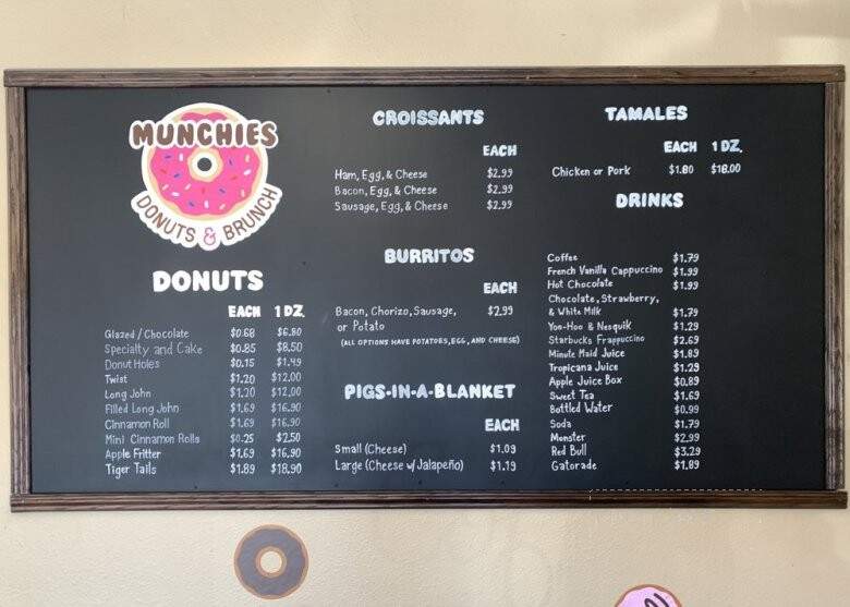 Munchies Donuts & Brunch - Durant, OK