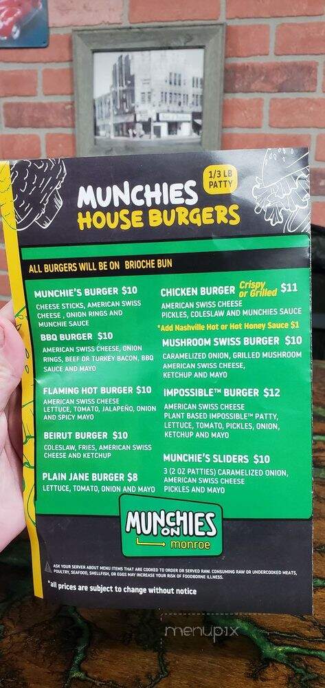Munchies on Monroe - Dearborn, MI menu_pic