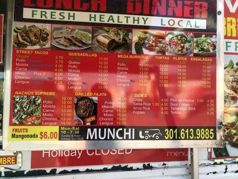 Munchi Taqueria - Rockville, MD