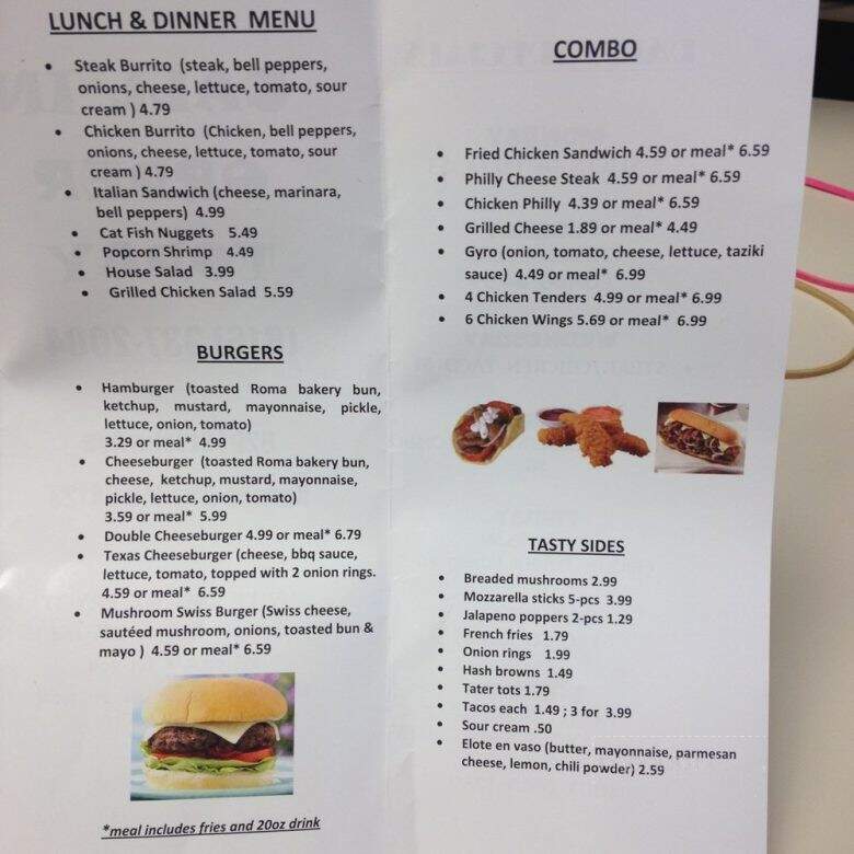 Musaletti's Hot Grill - Kansas City, MO menu_pic