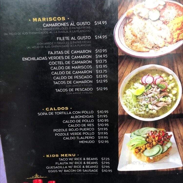 MX 30-30 ll - Los Angeles, CA menu_pic