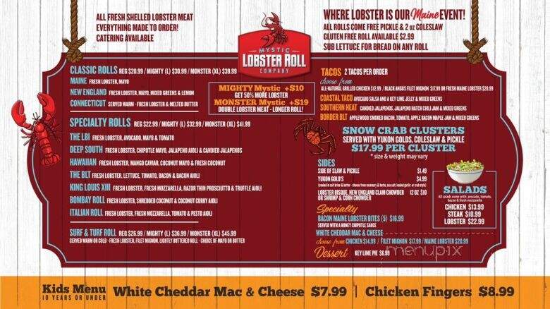 Mystic Lobster Roll - Juno Beach, FL