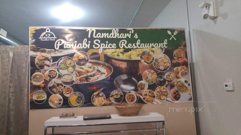Namdhari's Punjabi Spice Restaurant - Surrey, BC menu_pic
