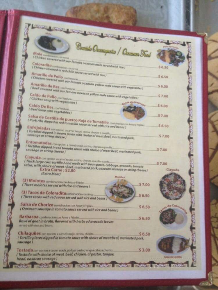 Nancy's Bakery - Los Angeles, CA menu_pic