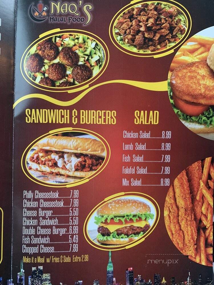 Naqs Halal Food - Mt Vernon, NY menu_pic