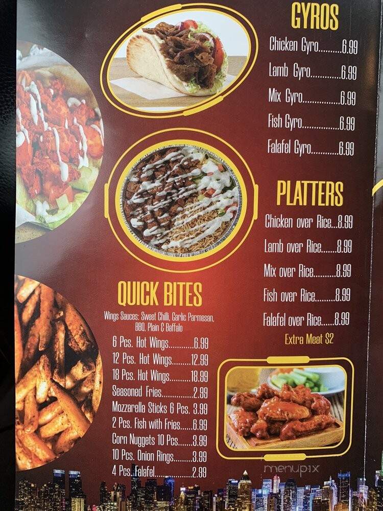 Naqs Halal Food - Mt Vernon, NY menu_pic