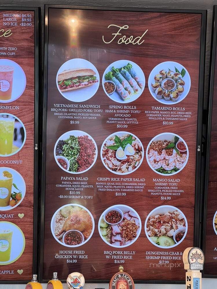 Natalie's Sugarcane and Desserts - Seattle, WA menu_pic