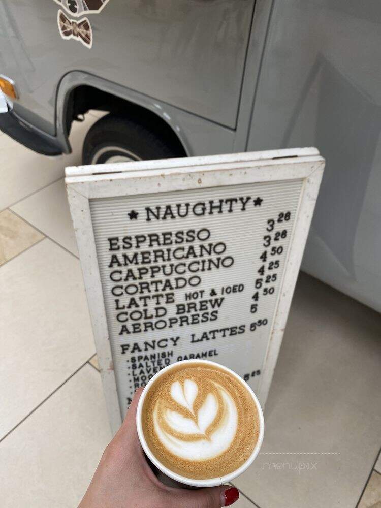 Naughty Coffee - Aventura, FL menu_pic